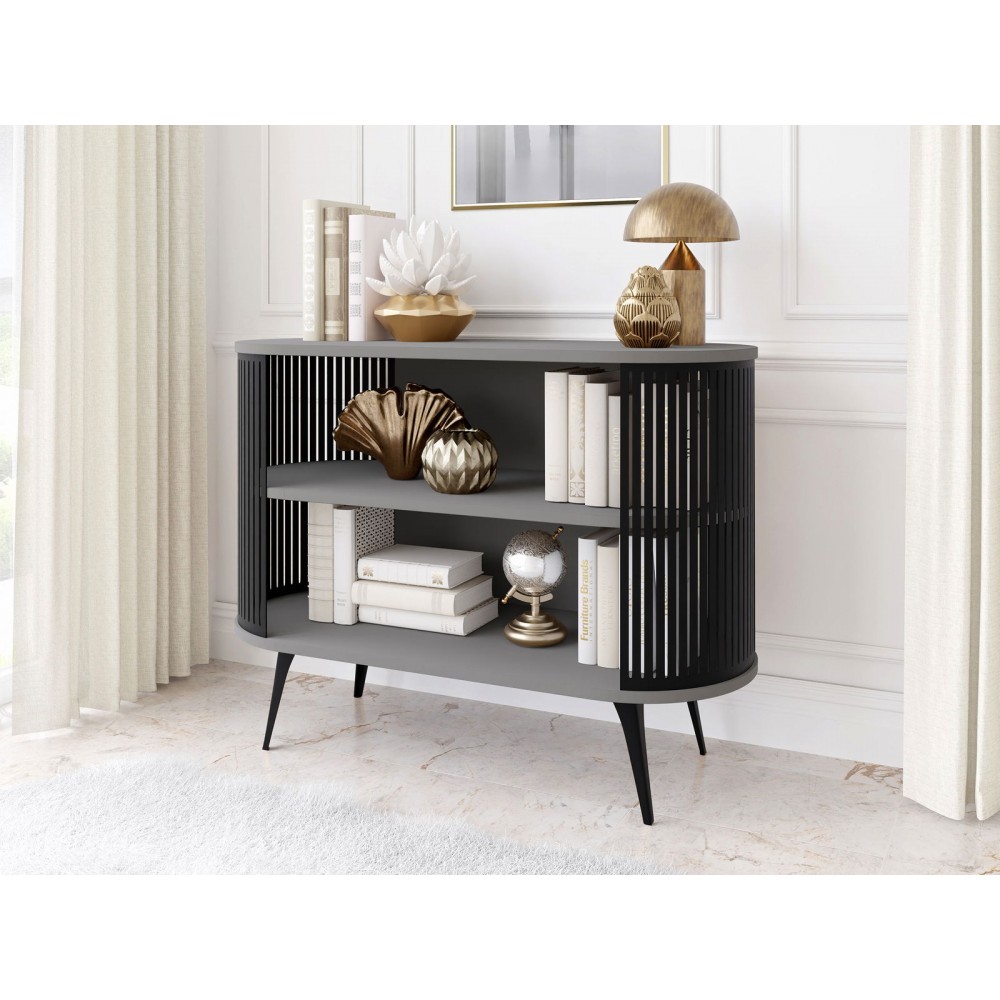 Μπουφές Roenni-Μαύρο - Γκρι