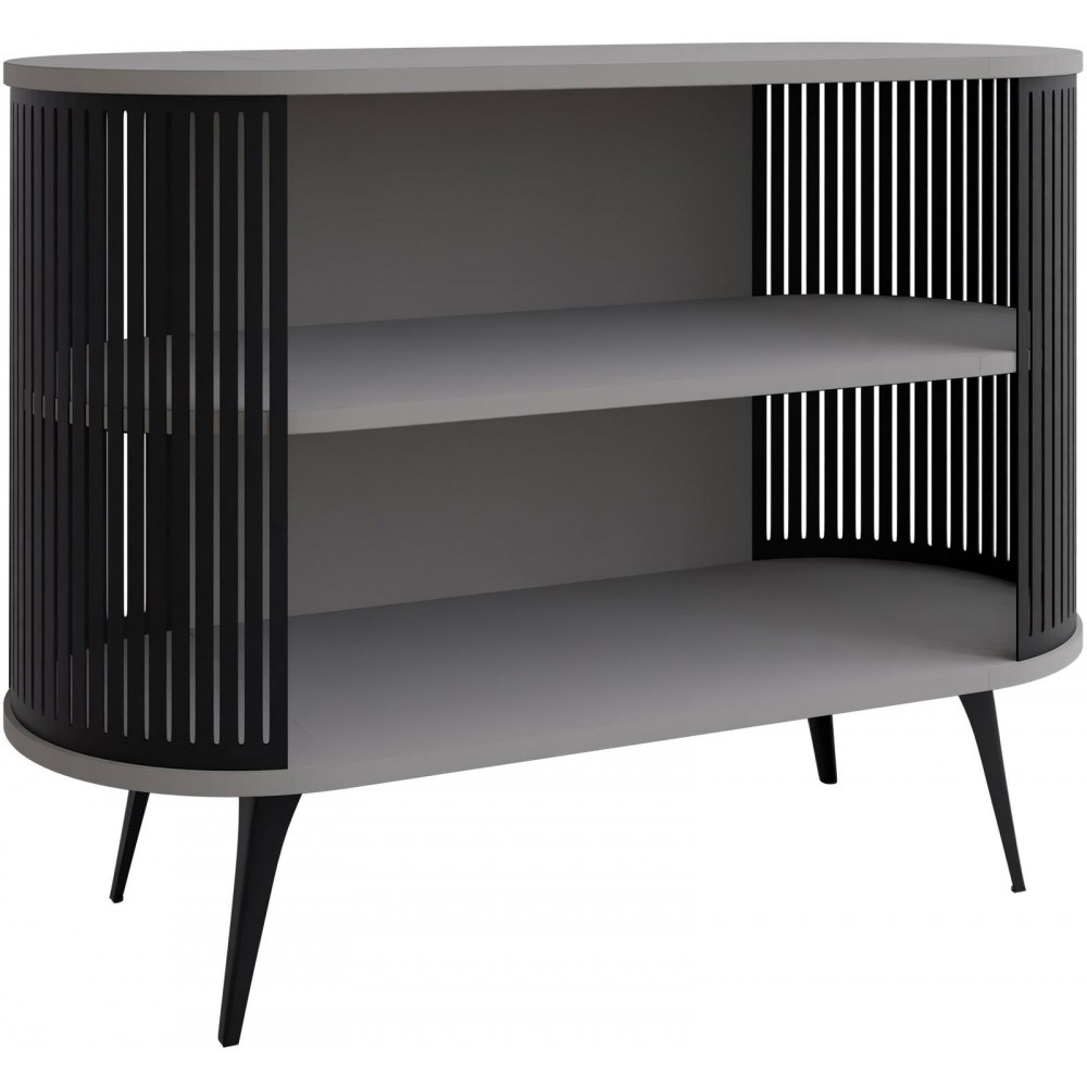 Μπουφές Roenni-Μαύρο - Γκρι