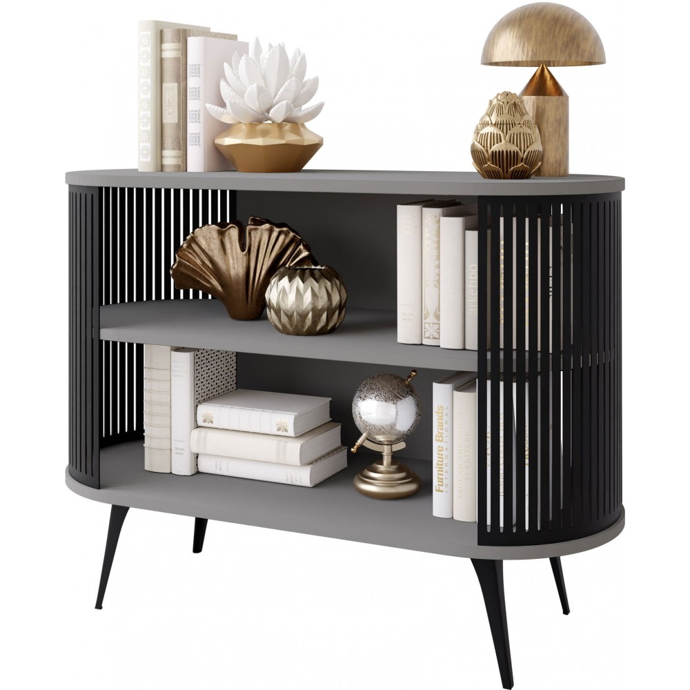 Μπουφές Roenni-Μαύρο - Γκρι