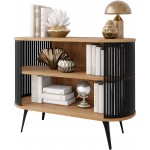 Μπουφές Roenni-Μαύρο - Φυσικό