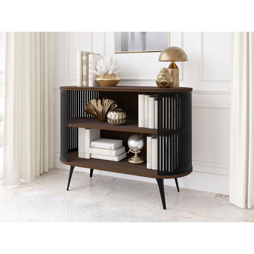 Μπουφές Roenni-Καφέ - Μαύρο