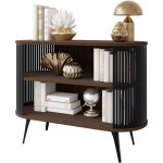 Μπουφές Roenni-Καφέ - Μαύρο