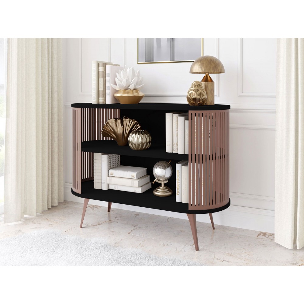 Μπουφές Roenni-Μαύρο - Χάλκινο