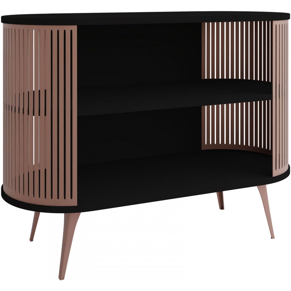 Μπουφές Roenni-Μαύρο - Χάλκινο