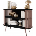 Μπουφές Roenni-Μαύρο - Χάλκινο