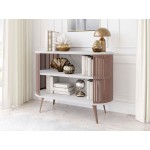 Μπουφές Roenni-Λευκό Μάρμαρο - Χάλκινο