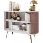 Μπουφές Roenni-Λευκό Μάρμαρο - Χάλκινο