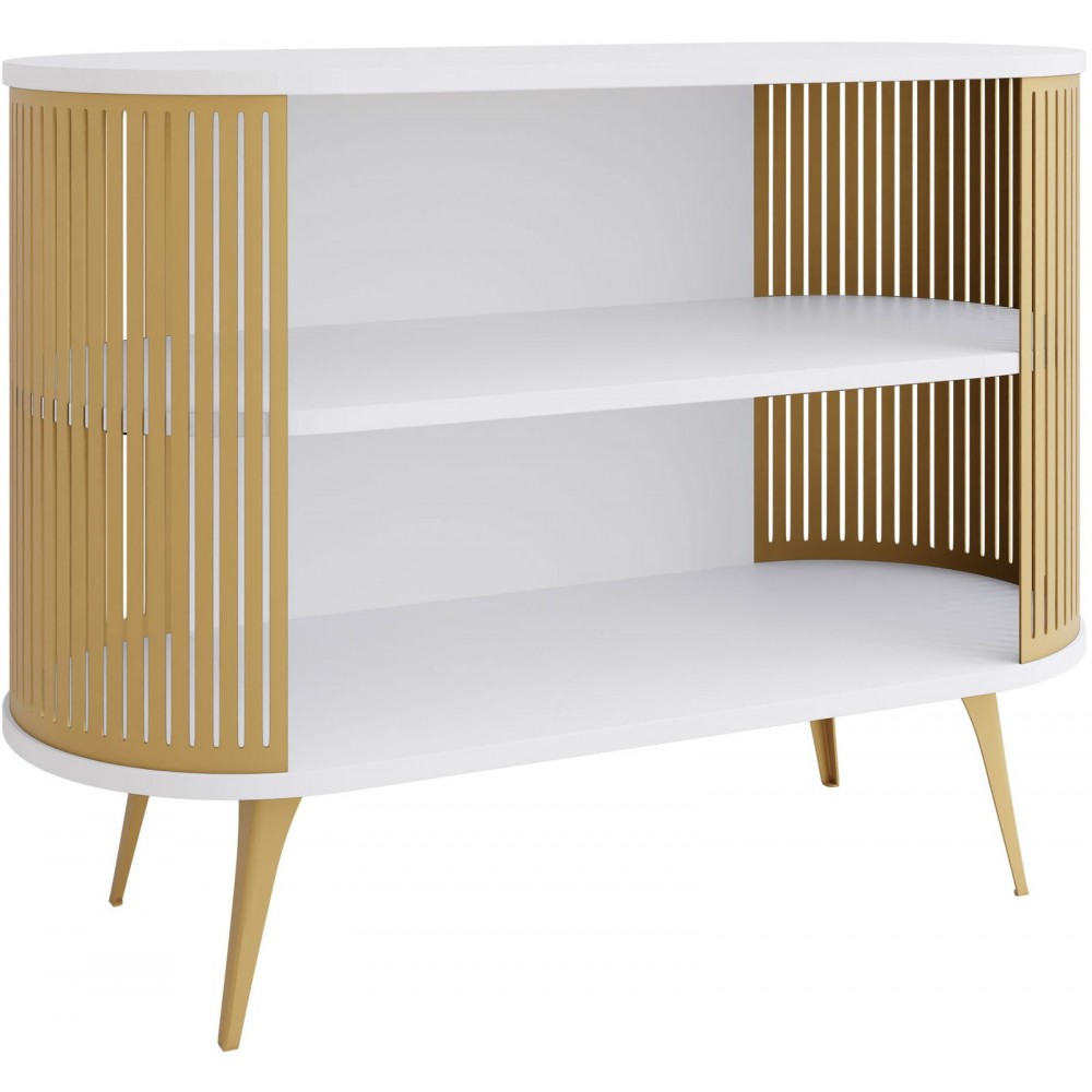 Μπουφές Roenni-Λευκό - Χρυσό