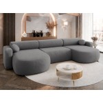 Γωνιακός καναπές Nicelo U-Γκρι