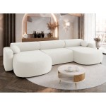 Γωνιακός καναπές Nicelo U-Εκρού