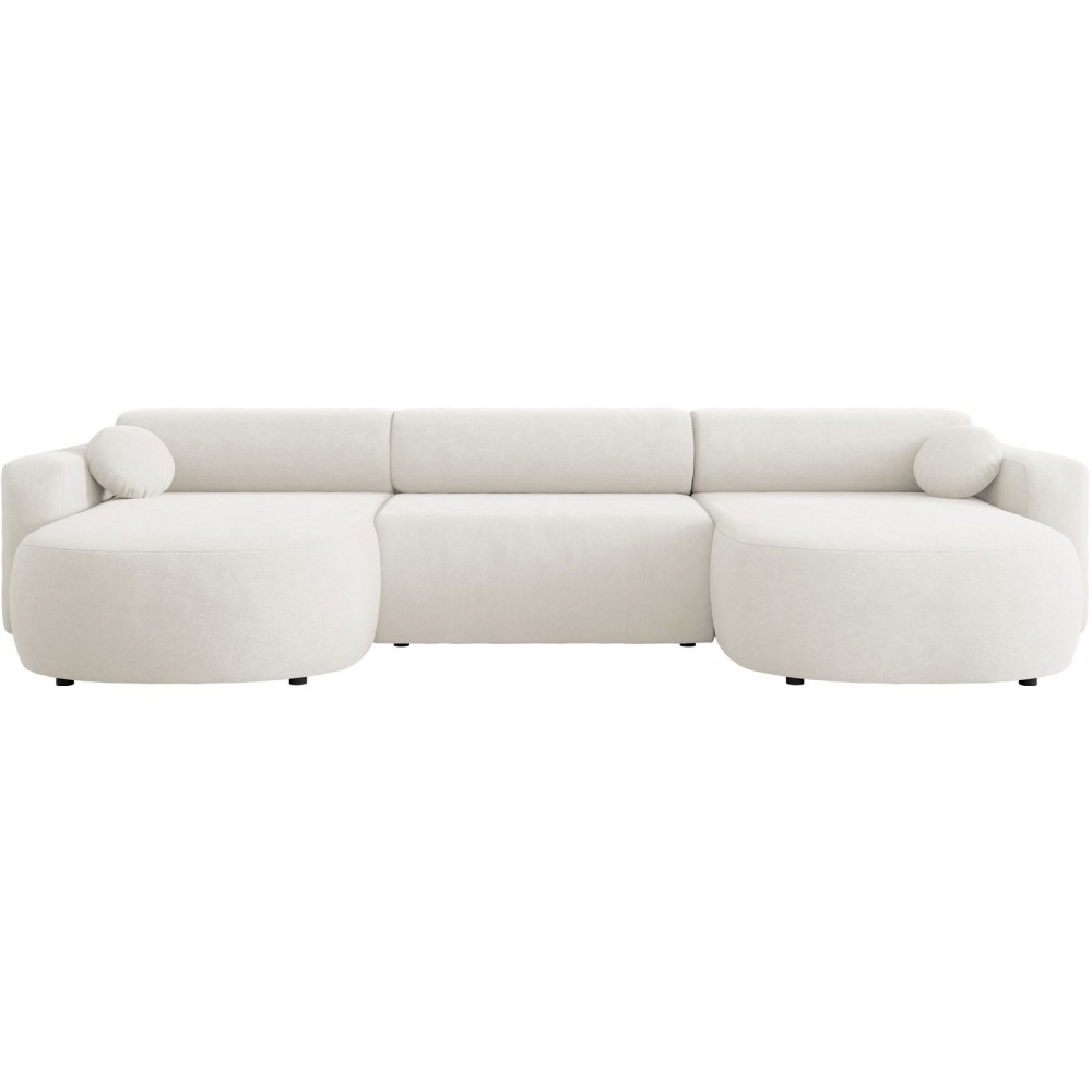 Γωνιακός καναπές Nicelo U-Εκρού