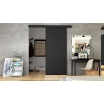 Συρόμενη πόρτα Leo-Μαύρο