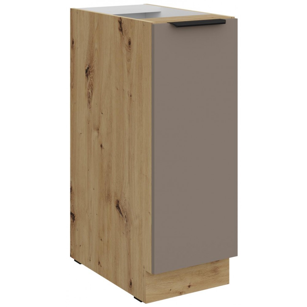Επιδαπέδιο ντουλάπι με καλάθι Arianna 30 D CARGO BB-Γκρέζ 30x52x82