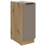 Επιδαπέδιο ντουλάπι με καλάθι Arianna 30 D CARGO BB-Γκρέζ 30x52x82