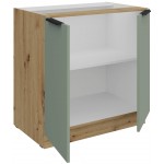 Επιδαπέδιο ντουλάπι Arianna 80 D 2F BB-Φυστικί