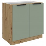 Επιδαπέδιο ντουλάπι Arianna 80 D 2F BB-Φυστικί