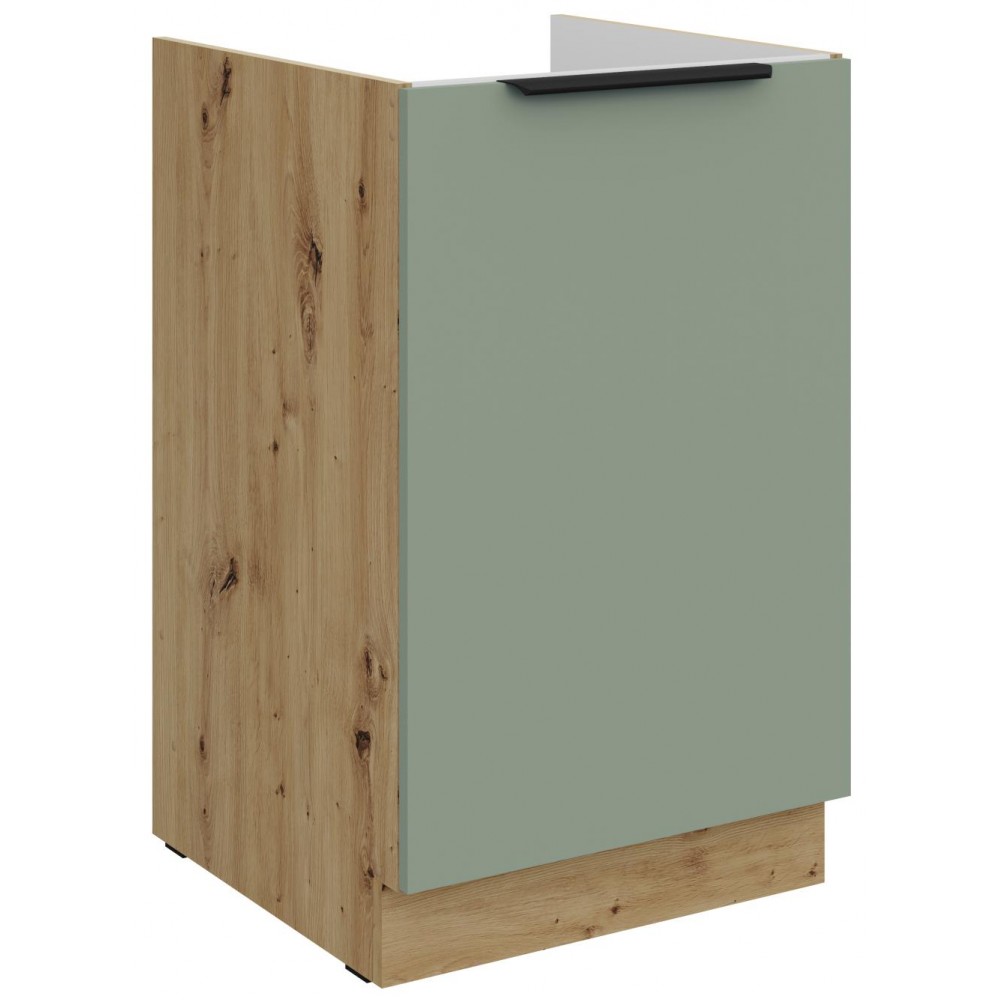 Επιδαπέδιο ντουλάπι νεροχύτη Arianna 50 ZL 1F BB-Φυστικί