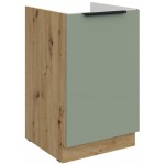 Επιδαπέδιο ντουλάπι νεροχύτη Arianna 50 ZL 1F BB-Φυστικί