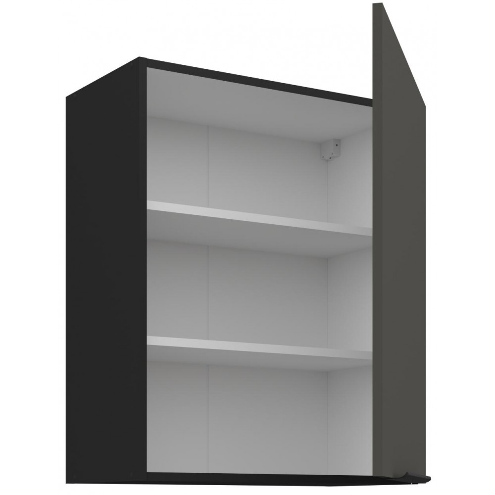 Κρεμαστό ντουλάπι Arianna 60 G 72 1F-Γκρι