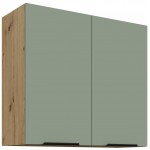 Κρεμαστό ντουλάπι Arianna 80 G 72 2F-Φυστικί