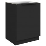 Επιδαπέδιο ντουλάπι Arianna 60 D 1F BB-Μαύρο