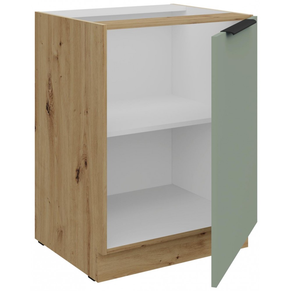 Επιδαπέδιο ντουλάπι Arianna 60 D 1F BB-Φυστικί