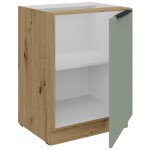 Επιδαπέδιο ντουλάπι Arianna 60 D 1F BB-Φυστικί