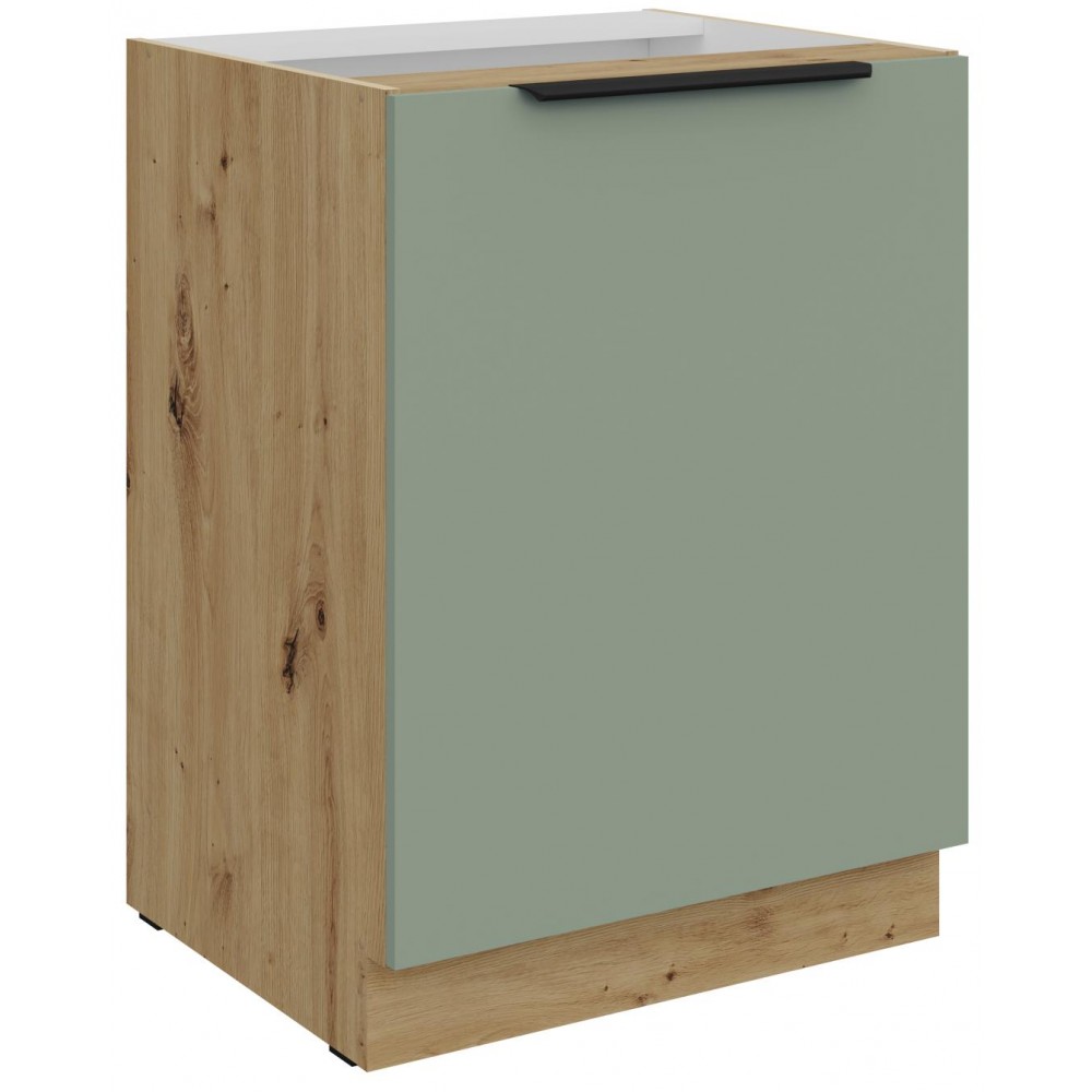 Επιδαπέδιο ντουλάπι Arianna 60 D 1F BB-Φυστικί