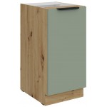 Επιδαπέδιο ντουλάπι Arianna 40 D 1F BB-Φυστικί 40x52x82