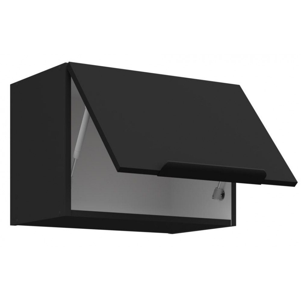 Κρεμαστό ντουλάπι Arianna 50 GU 36 1F-Μαύρο