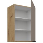 Κρεμαστό ντουλάπι Arianna 50 G 72 1F-Γκρέζ 50x31x71.5