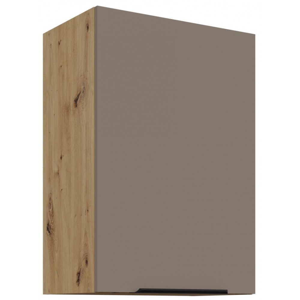 Κρεμαστό ντουλάπι Arianna 50 G 72 1F-Γκρέζ 50x31x71.5