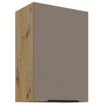Κρεμαστό ντουλάπι Arianna 50 G 72 1F-Γκρέζ 50x31x71.5
