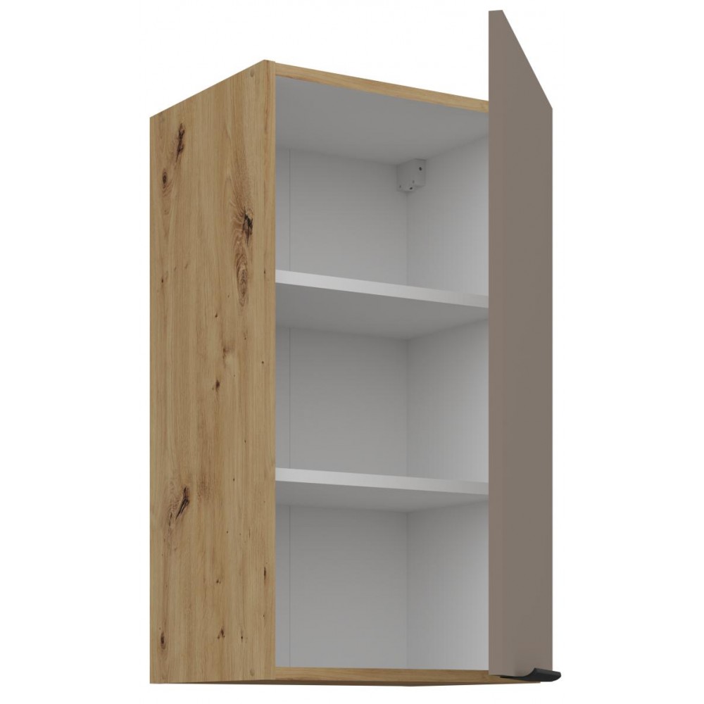 Κρεμαστό ντουλάπι Arianna 40 G 72 1F-Γκρέζ 40x31x71.5