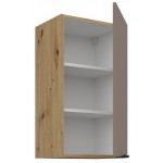 Κρεμαστό ντουλάπι Arianna 40 G 72 1F-Γκρέζ 40x31x71.5