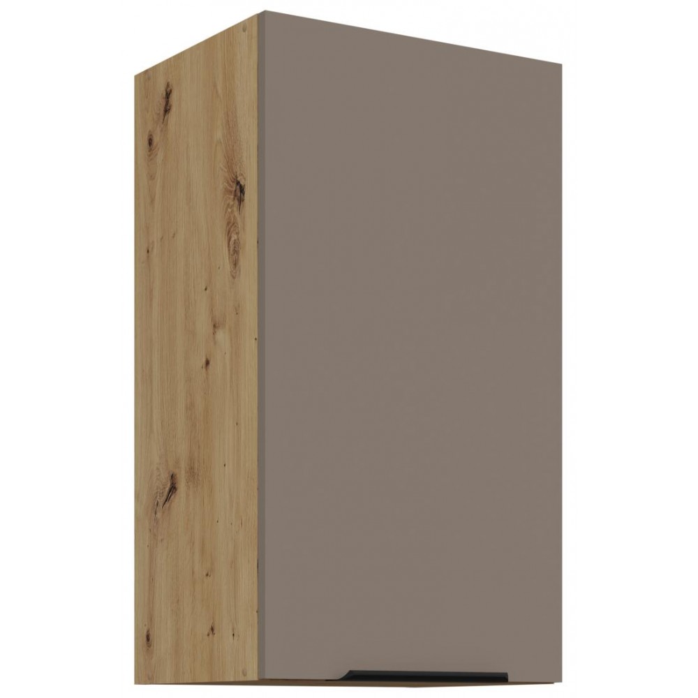 Κρεμαστό ντουλάπι Arianna 40 G 72 1F-Γκρέζ 40x31x71.5