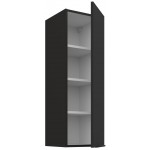 Κρεμαστό ντουλάπι Arianna 30 G 90 1F-Μαύρο