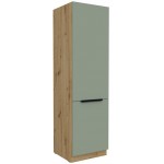 Επιδαπέδιο ντουλάπι Arianna 60 DK 210 2F-Φυστικί 60x57x210