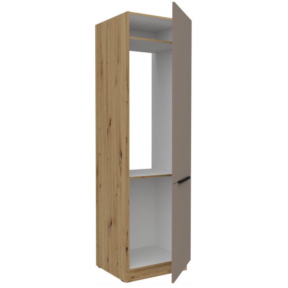 Επιδαπέδιο ντουλάπι Arianna 60 LO 210 2F-Γκρέζ