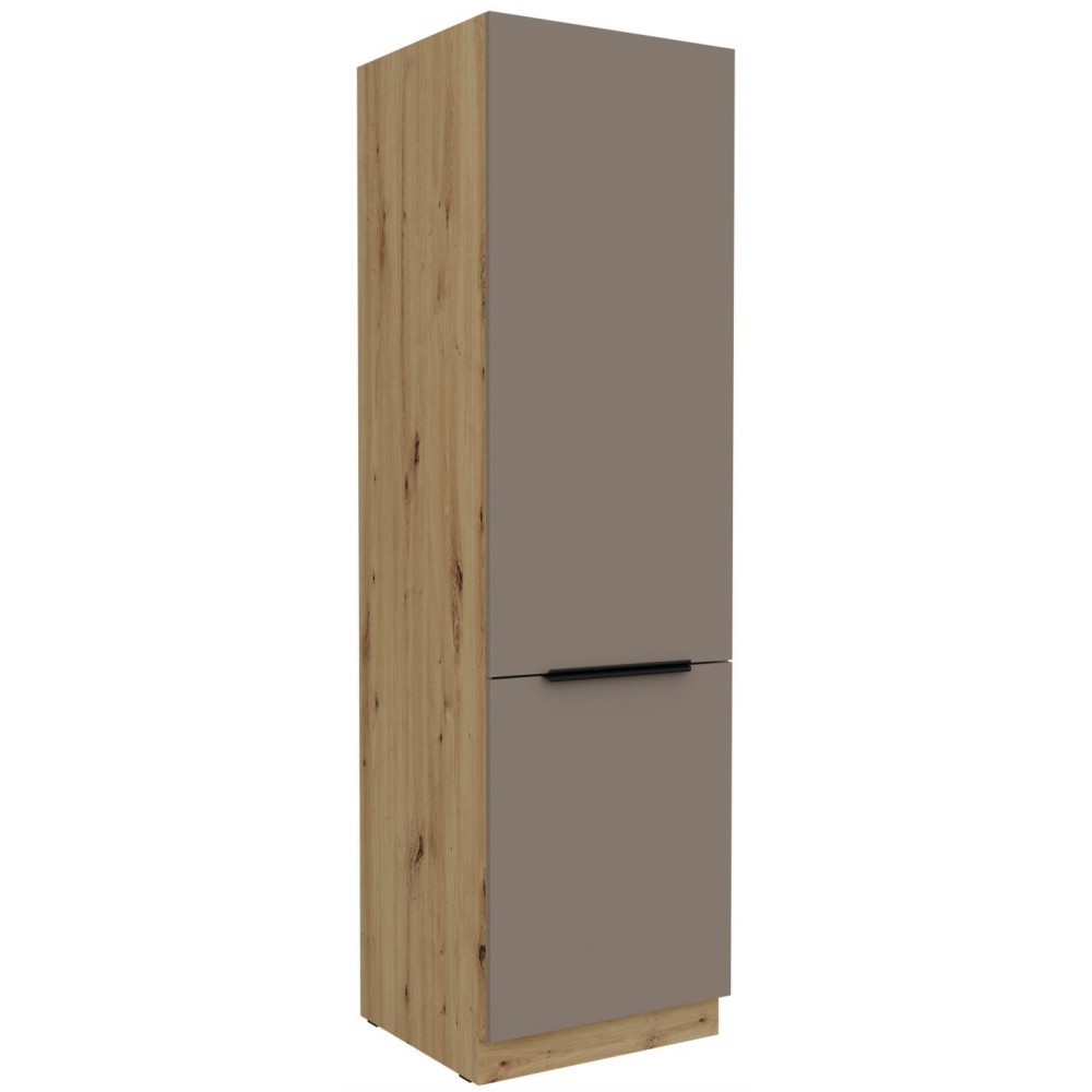 Επιδαπέδιο ντουλάπι Arianna 60 LO 210 2F-Γκρέζ