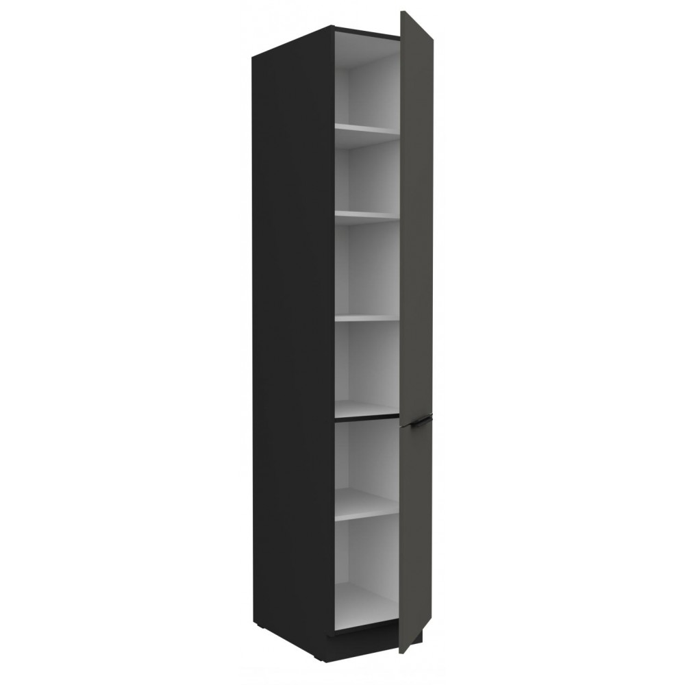 Επιδαπέδιο ντουλάπι Arianna 40 DK 210 2F-Γκρι