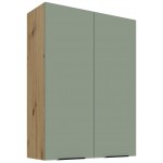 Κρεμαστό ντουλάπι Arianna 80 G 108 2F-Φυστικί