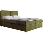 Επενδυμένο κρεβάτι Boho-180 x 200-Πράσινο