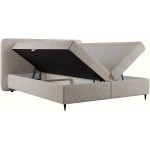 Επενδυμένο κρεβάτι Boho II-140 x 200-Πράσινο