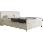 Επενδυμένο κρεβάτι Boho II-160 x 200-Εκρού