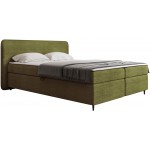 Επενδυμένο κρεβάτι Boho II-180 x 200-Πράσινο