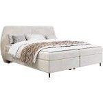 Επενδυμένο κρεβάτι Madryt-180 x 200-Εκρού