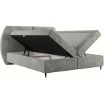 Επενδυμένο κρεβάτι Madryt-180 x 200-Καφέ