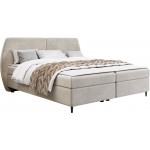 Επενδυμένο κρεβάτι Madryt-180 x 200-Κρεμ