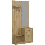 Γκαρνταρόμπα Pera-Φυσικό 89.9x30x183.8